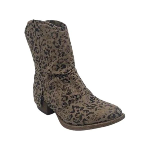 VeryG Taupe Leopard boots