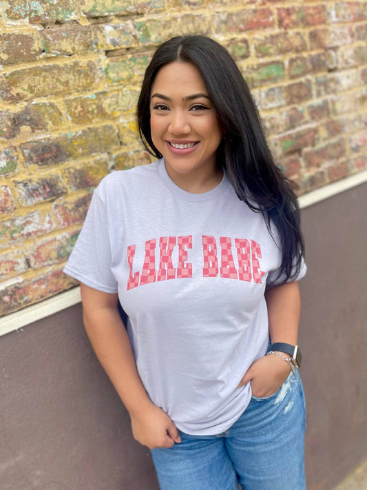 Lake Babe Checkered (T-Shirt)