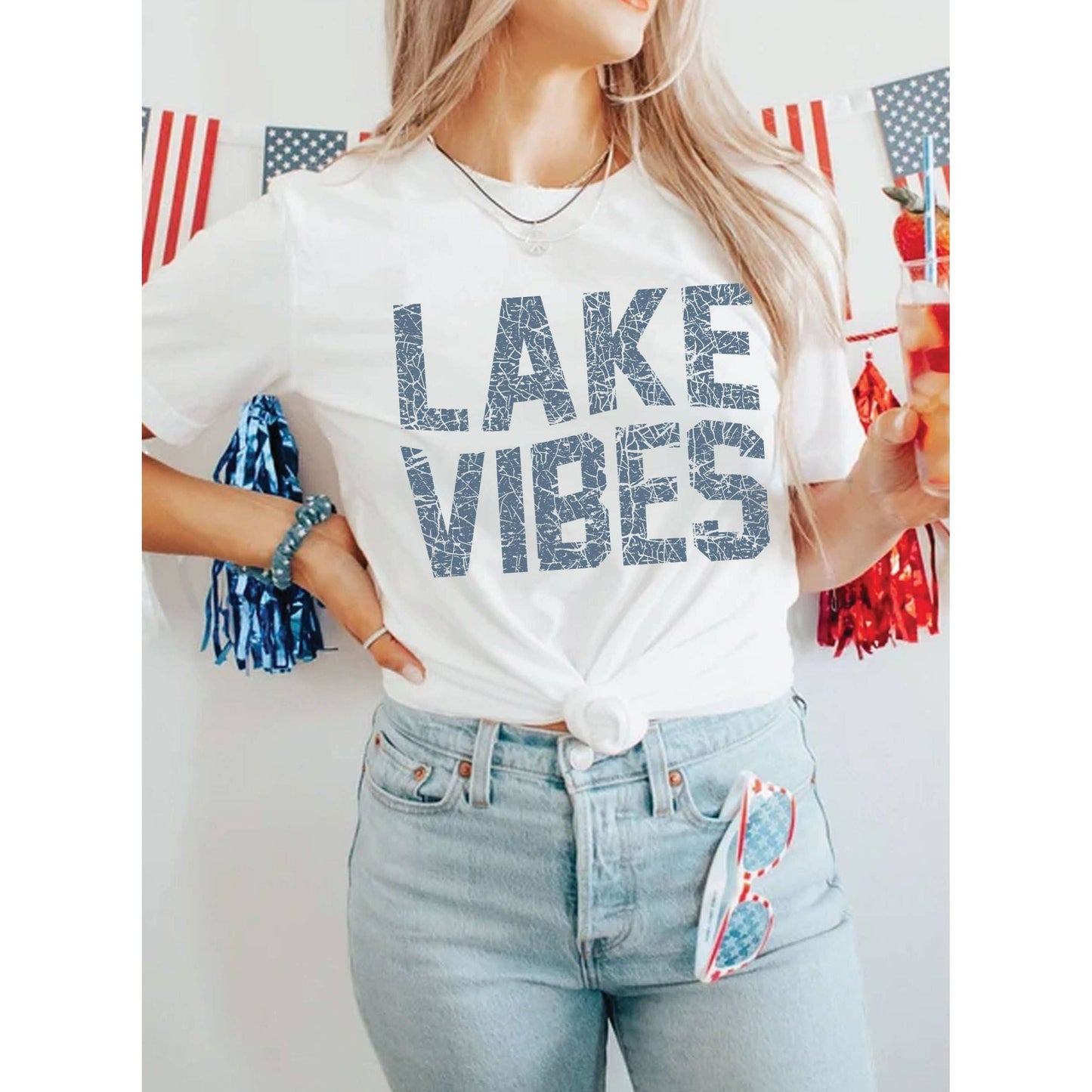LAKE VIBES GRAPHIC TSHIRTS