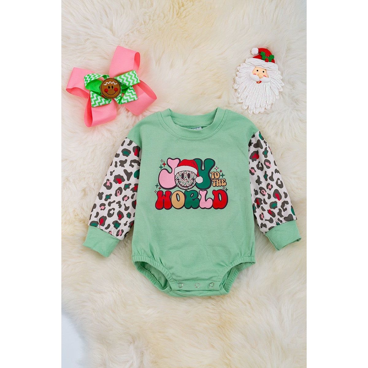 Mint Baby Onesie Wsnaps.