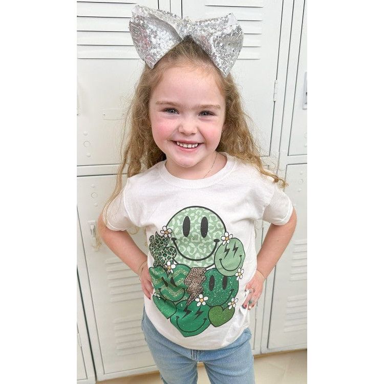 St. Patrick's Vibes Youth Graphic T-shirt