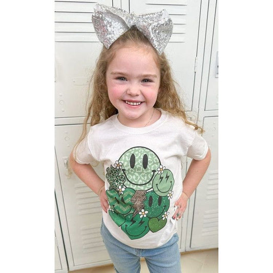 St. Patrick's Vibes Youth Graphic T-shirt