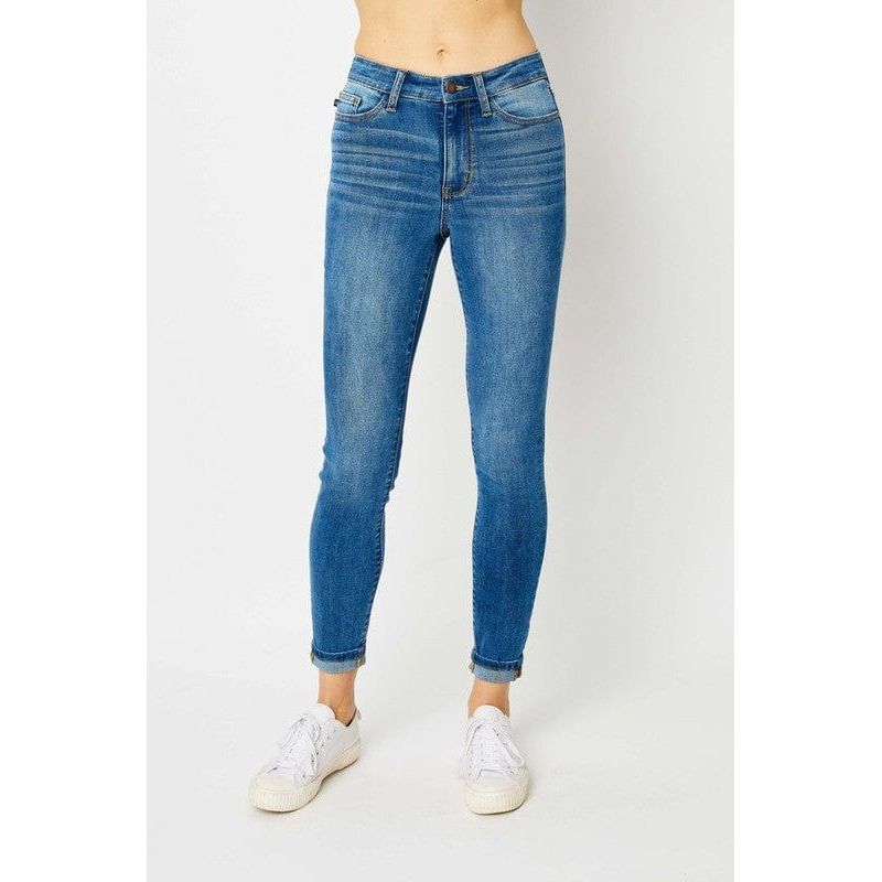 Judy Blue Hw Cuffed Hem Skinny