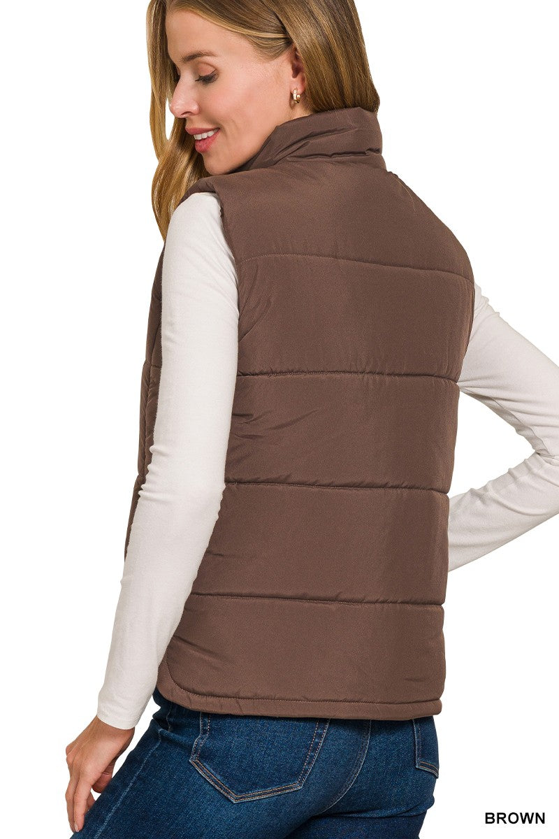 Sleeveless Quilted Vest
