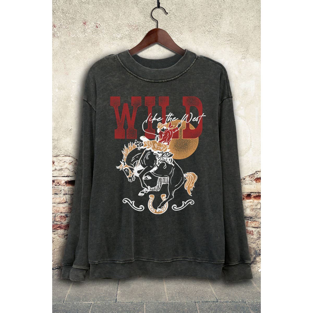 WILD LIKE THE WEST MINERAL GRAPHIC SWEATWHIRTS