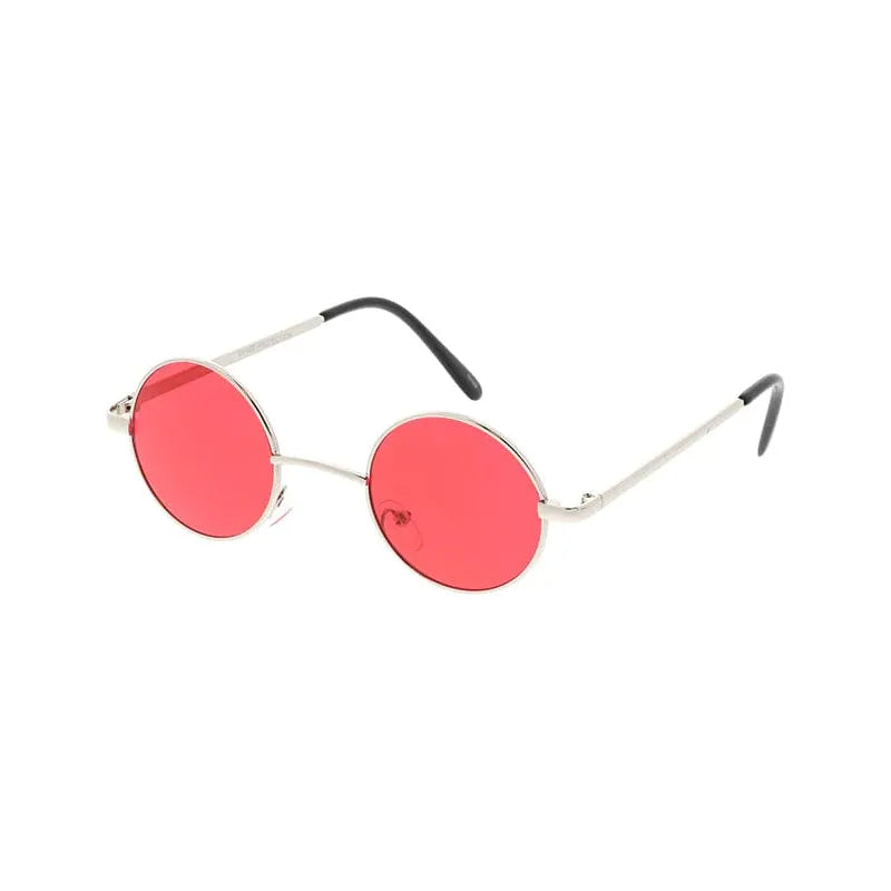 Unisex Metal Round Sunglasses