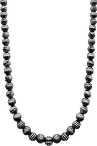 Western Navajo Pearl Lobster Cluster Short Necklace