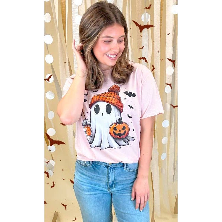 Batty Ghost Graphic T-Shirt