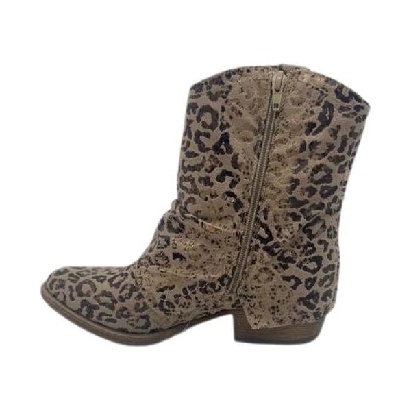 VeryG Taupe Leopard boots