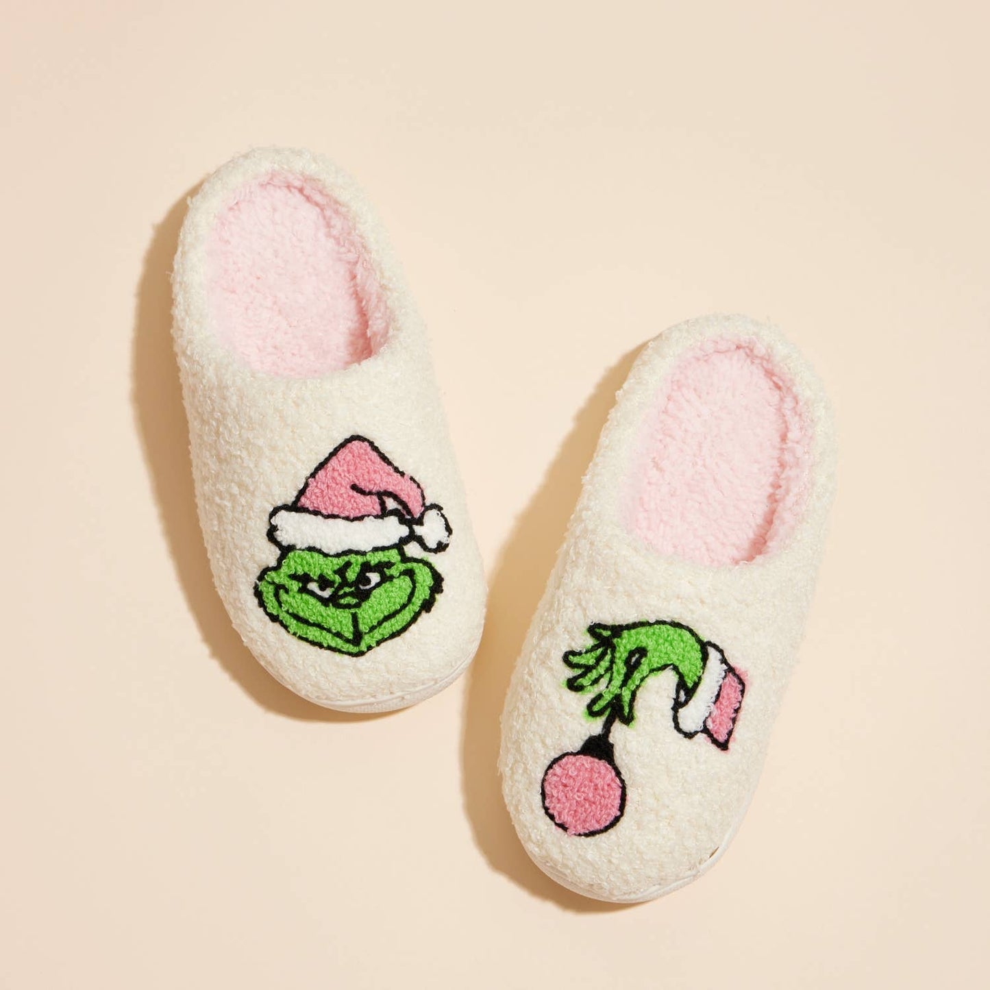 Christmas Monster Home Slippers - Kids