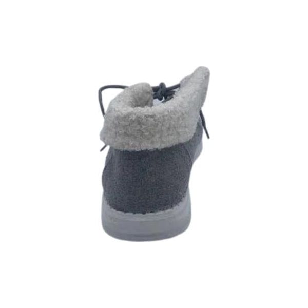 Very g gypsy jazz grey mikey sherpa cuffed sneaker