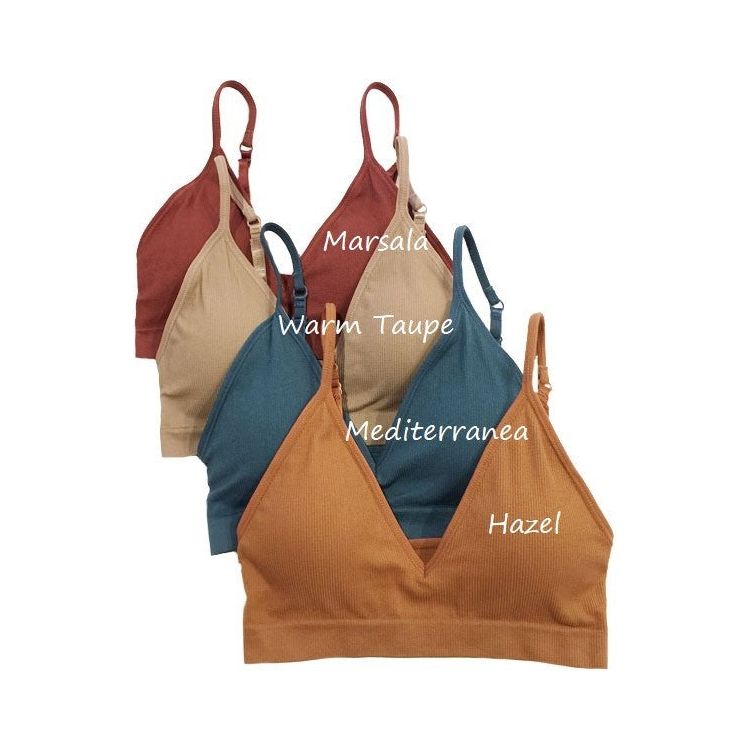 Ribbed Seamless Bralette