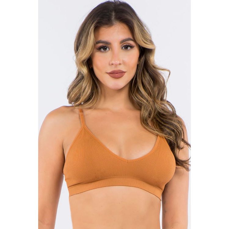 Ribbed Seamless Bralette