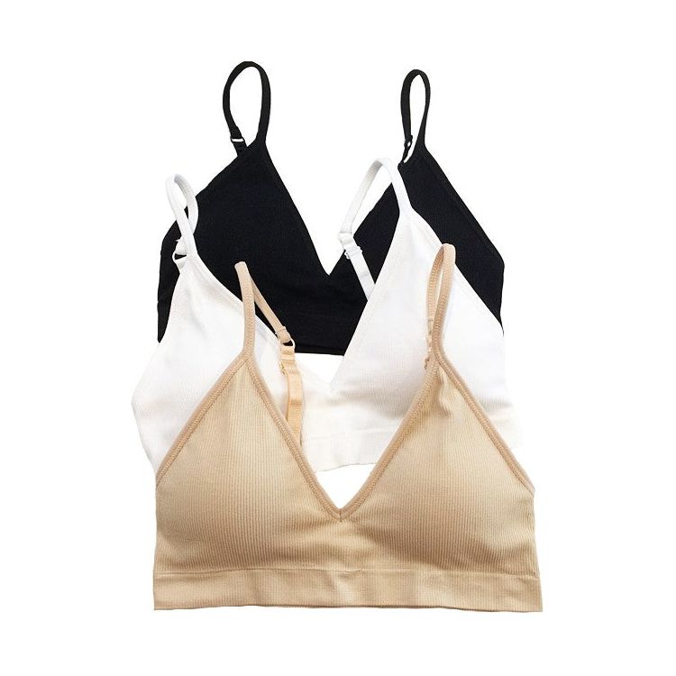 Ribbed Seamless Bralette