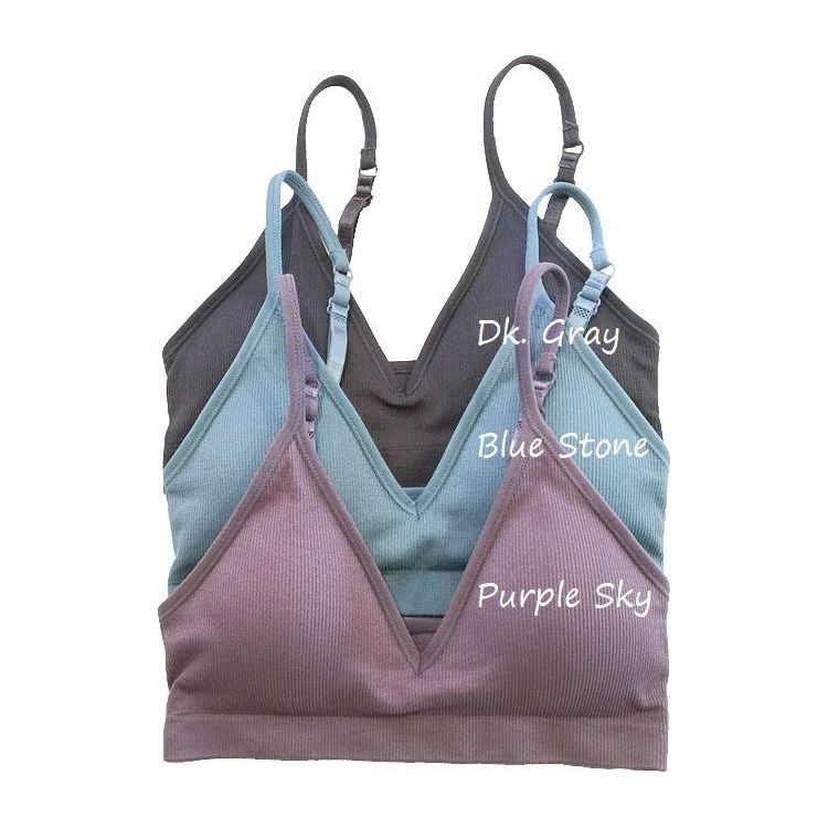 Ribbed Seamless Bralette