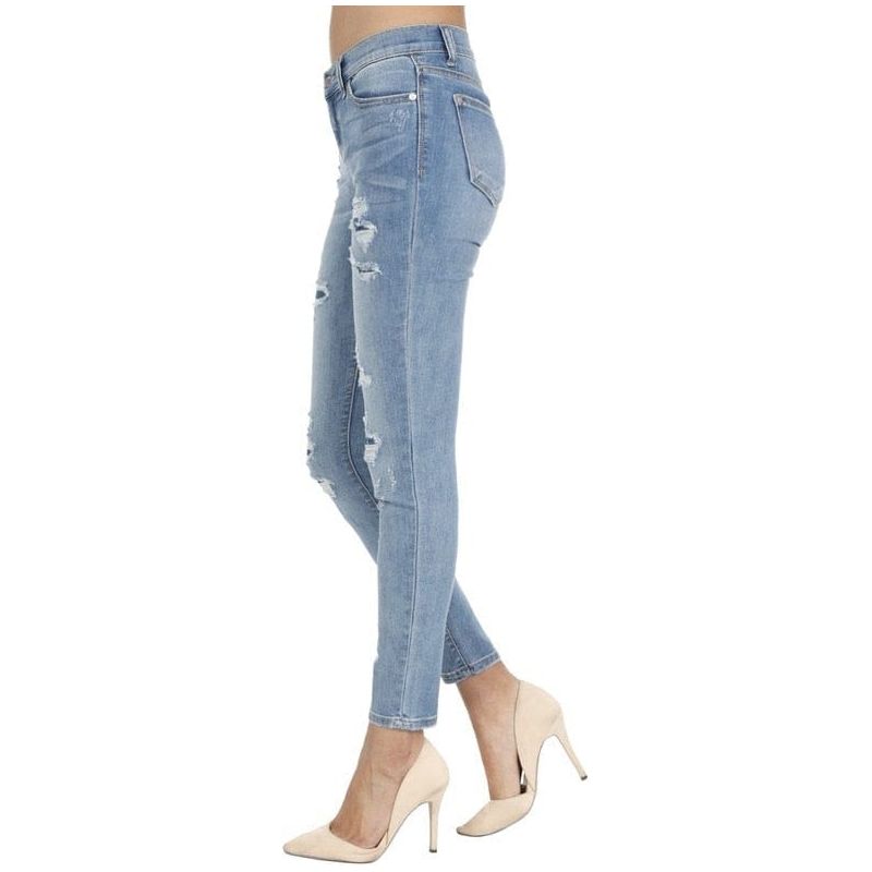 Patched Skinny, Mid-rise