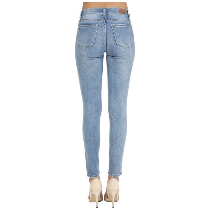 Patched Skinny, Mid-rise