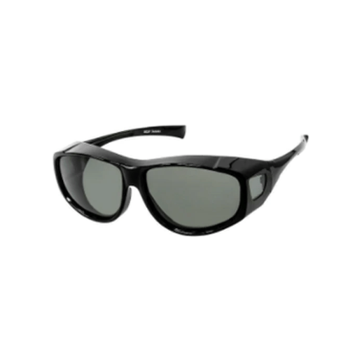 Wrap-around driving polarized shield
