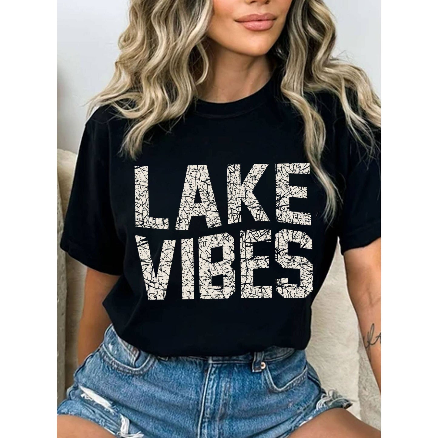 LAKE VIBES GRAPHIC TSHIRTS