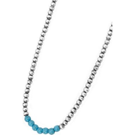 Western Navajo Pearl Gemstone Bead Necklace