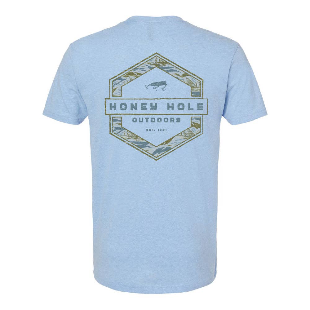 Short Sleeve - Redfish Hex