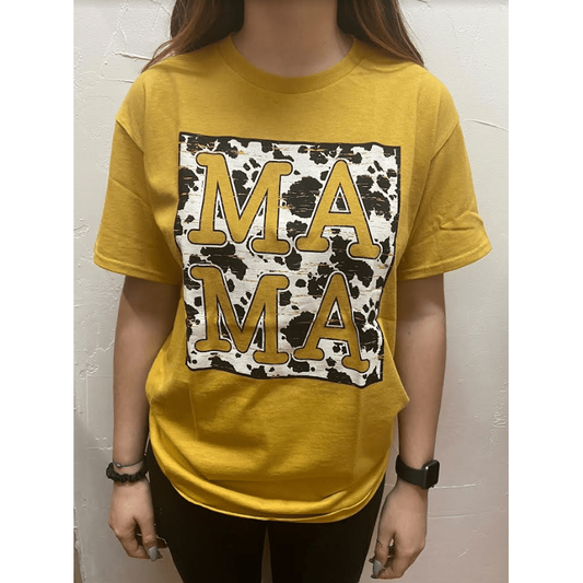 Cow mama t-shirt