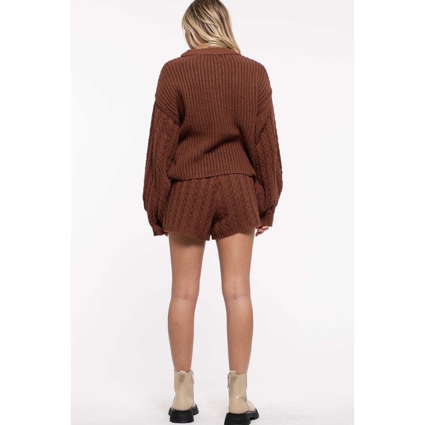 Cable Knit Combo Set