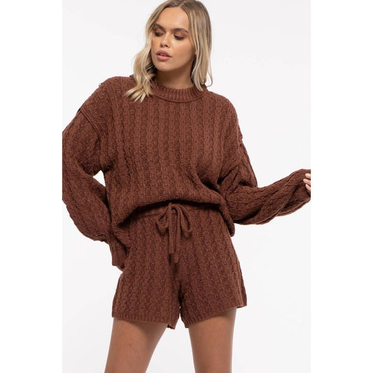 Cable Knit Combo Set