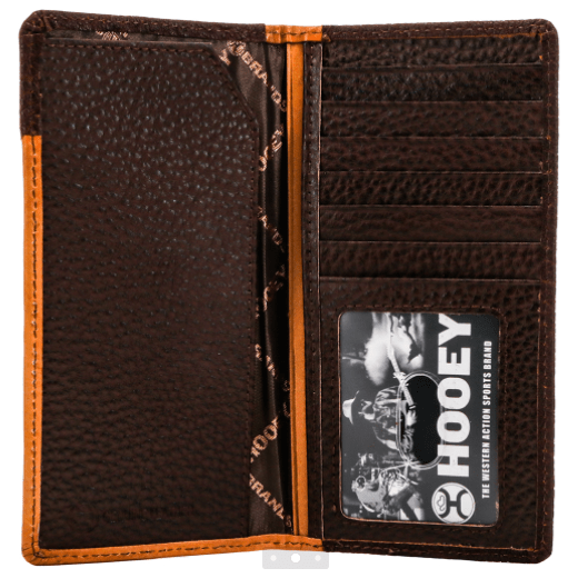 Leather rodeo wallet