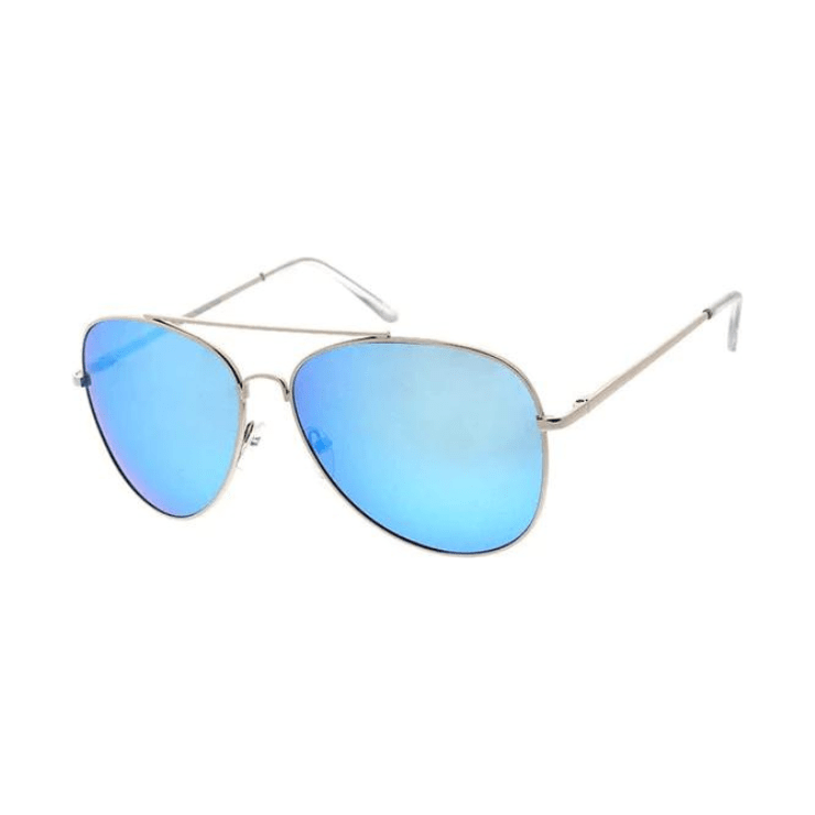 Unisex Large Metal Sunglasses