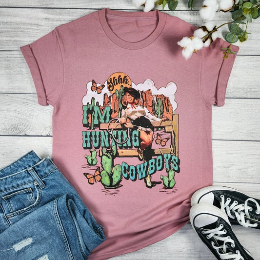 I'm Hunting Cowboys T-shirt