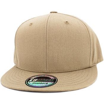 Cotton snapback hat