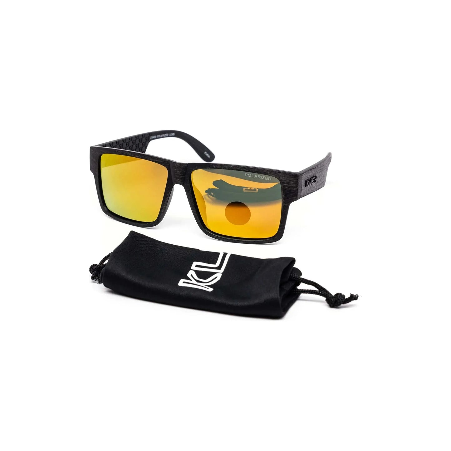 Kush Retro Woody Square Glasses