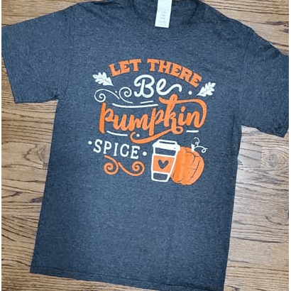 Let there be pumpkin spice t-shirt