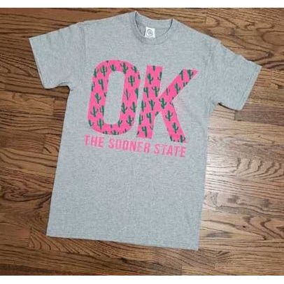 Oklahoma  Cactus t-shirt