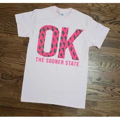 Oklahoma  Cactus t-shirt