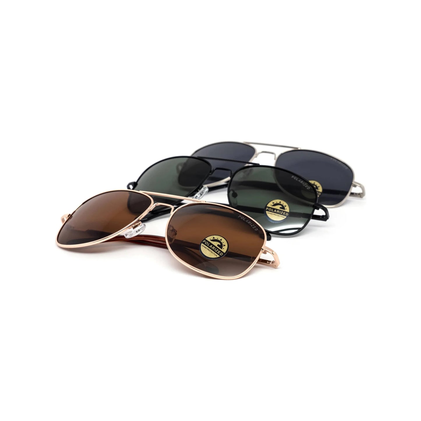 Slim Metal Aviator Glasses