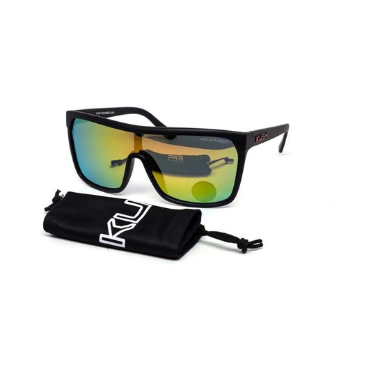Kush Shield Aviator Color Mirror Glasses