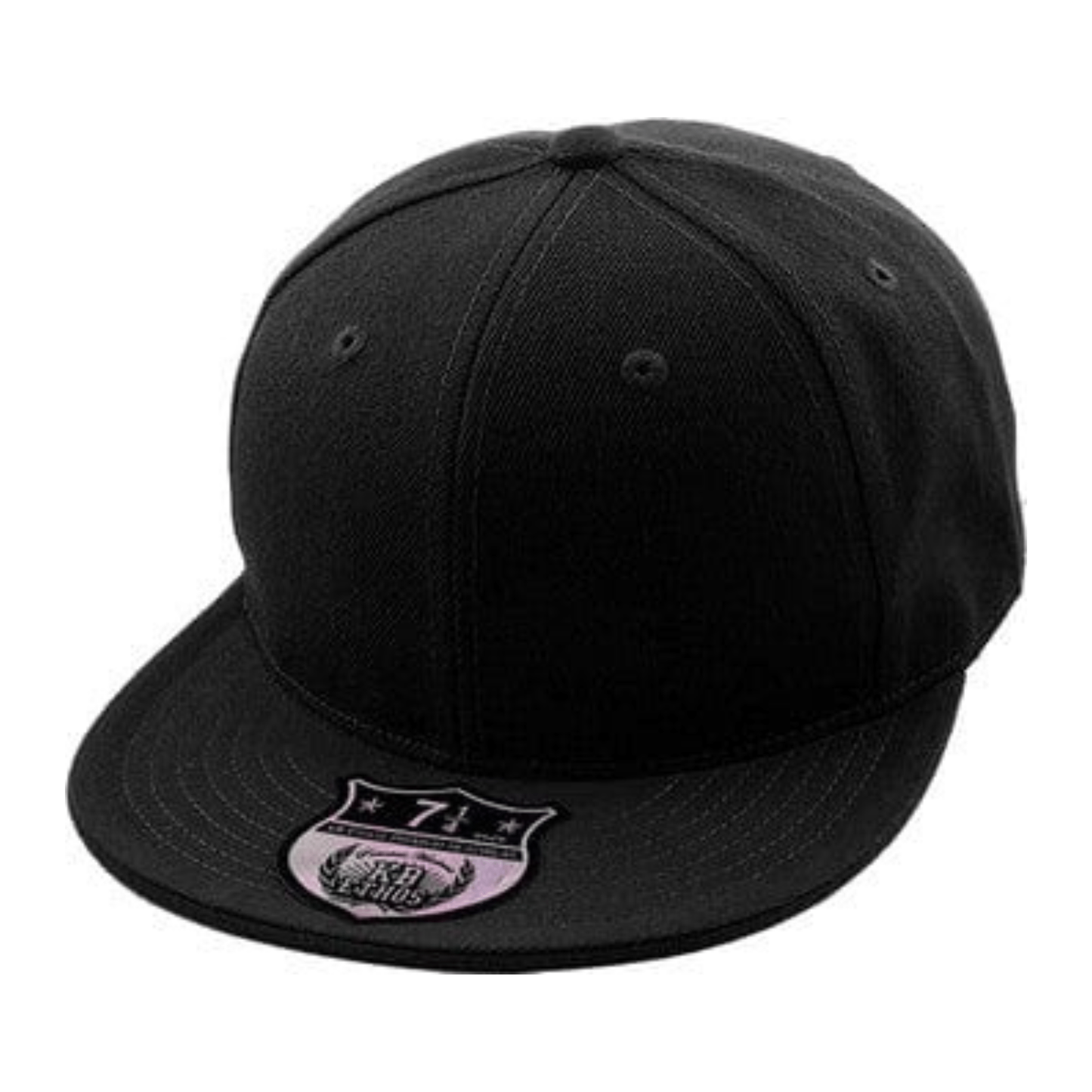 Fitted flat brim