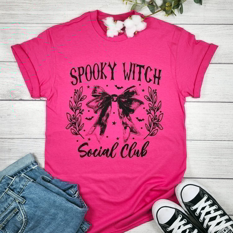 Spooky With Social Club T-shirt