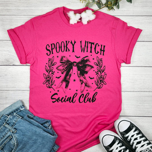 Spooky With Social Club T-shirt
