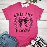 SPOOKY WITCH SOCIAL CLUB t-shirt