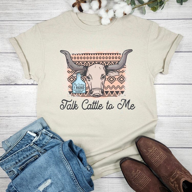 Talk Cattle To Me T-shirt
