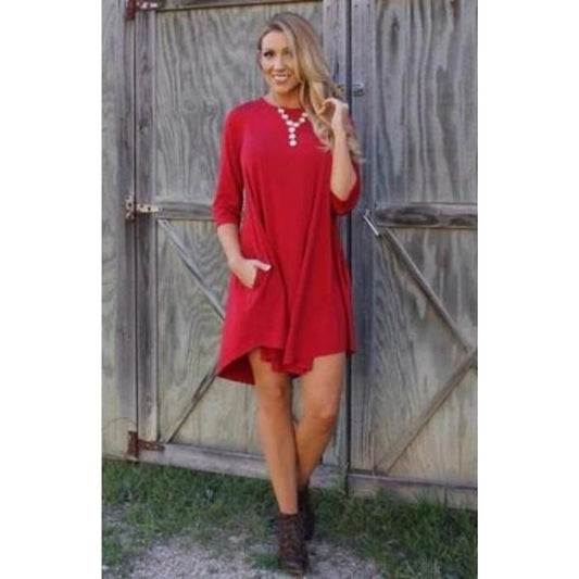 L&B Red Dress
