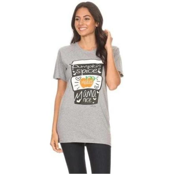 Pumpkin Spice Makes Mama Nice T-shirt