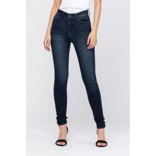 Inseam Super Dark High Waist Skinny Rise