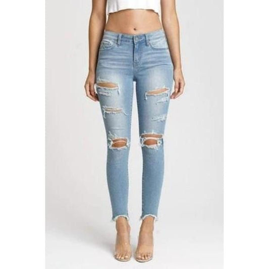 Jude mid rise skinny ankle