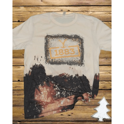 Yellowstone 1883 bleached tee