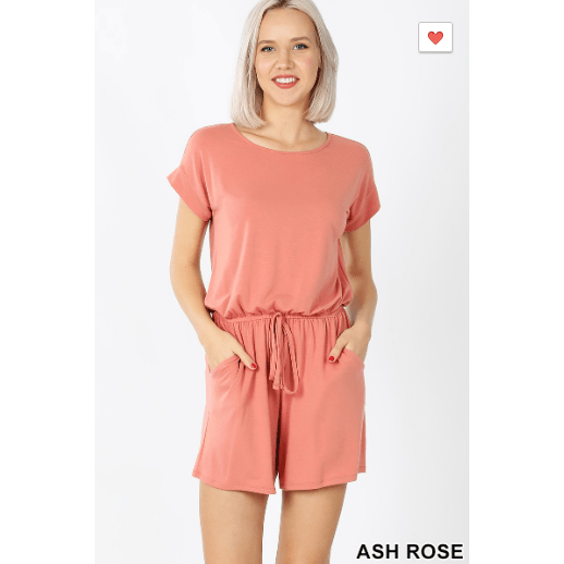 Romper with pockets