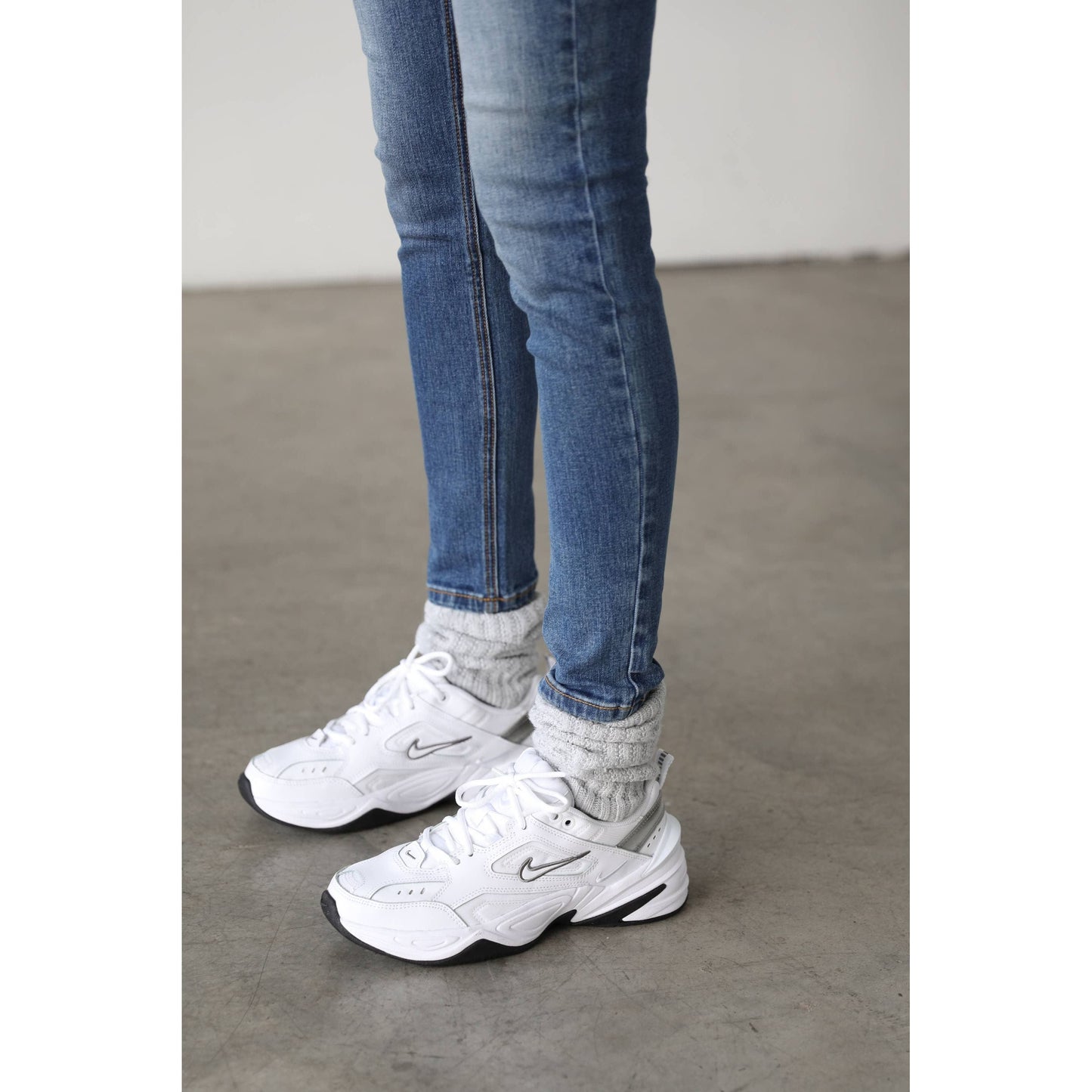 HIGH RISE SKINNY STRETCH DENIM JEANS - DG7120KM